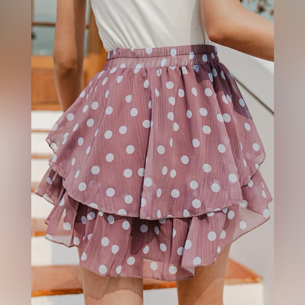 Polka Dot Skirt - Picture 7 of 8